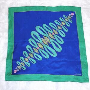 Cartier 80s 70s vintage Panthère silk scarf large 34"